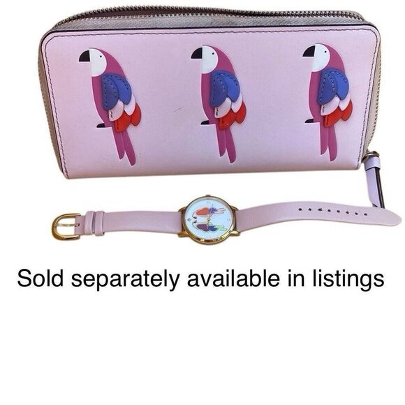 KATE SPADE NEW YORK PARROT METRO BLUSH NUDE WOMEN’S WATCH 34 MM - Picture 6 of 6